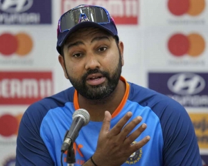 Looks like they belong here: Rohit Sharma on India's young guns