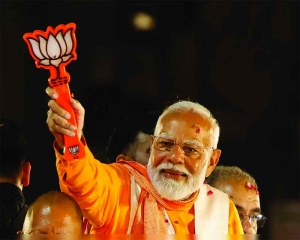 Modi filing nomination boosts BJP morale