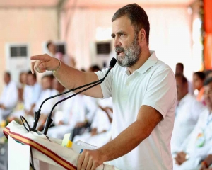 Modi runs govt for billionaires, Patnaik for select few: Rahul Gandhi in Odisha