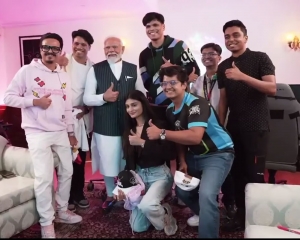 PM Modi interacts with country's top gamers