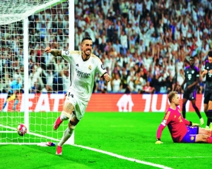 Real Madrid rallies late to beat Bayern 2-1 and reach another Champions League final