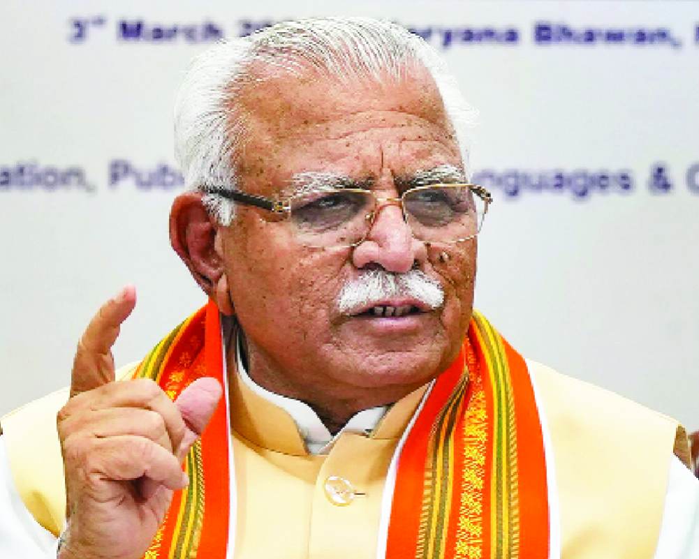 1.11 crore PMAY houses sanctioned: Khattar