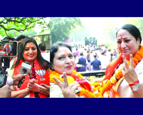 Women candidates from BJP win six wards
