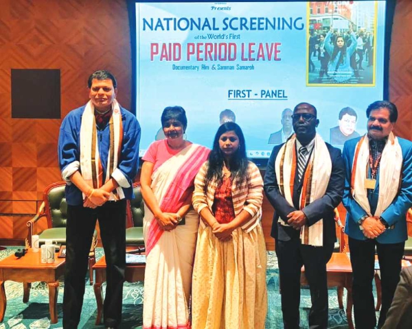 World’s first paid period leave documentary premieres in New Delhi