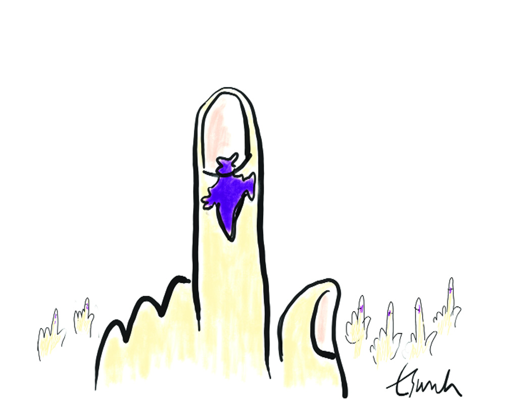 A Democracy deserves acculturated and active mind