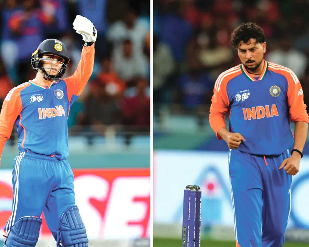 Abhishek and Kuldeep shine brightest in Asia Cup