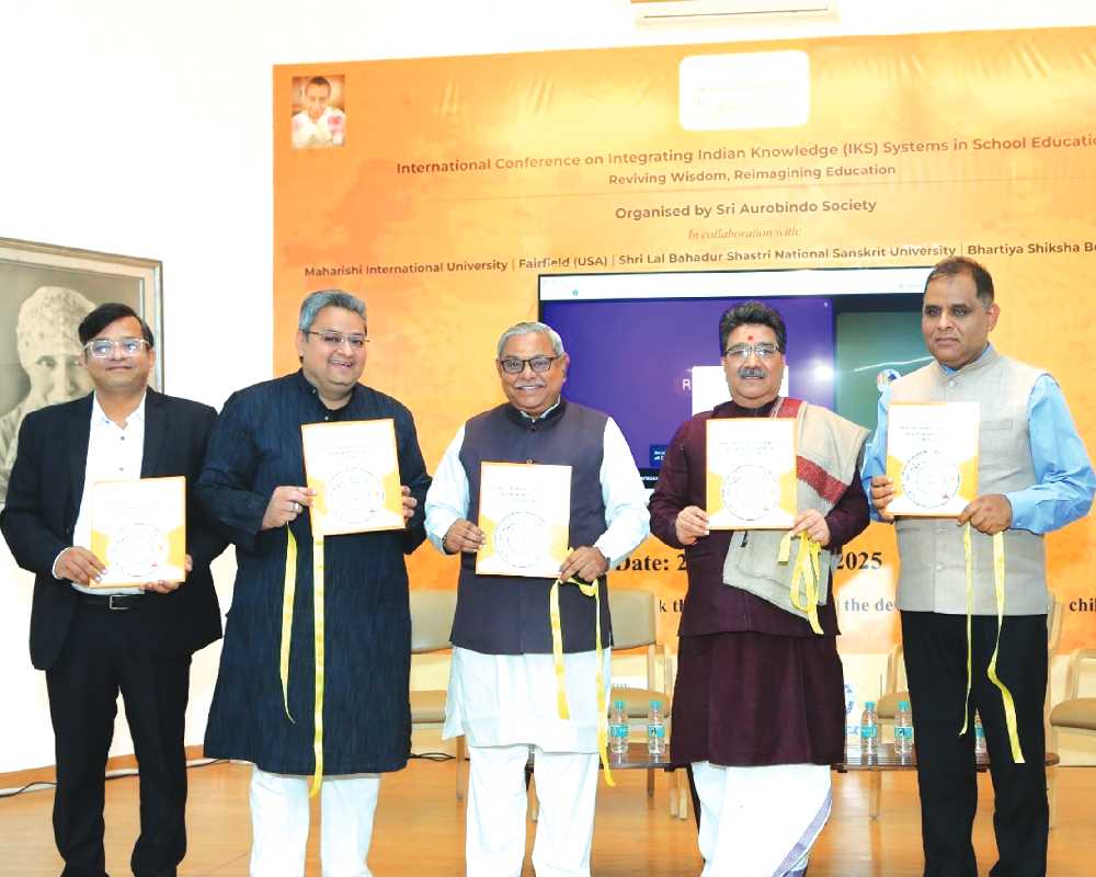 Aurobindo Society unveils charter for Indian knowledge systems in schools