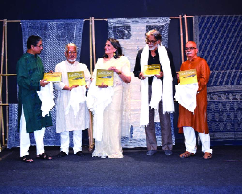 Bangladesh celebrates Jamdani, sends Hilsa gift