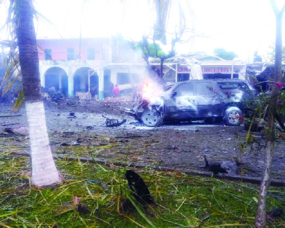 Blast in Mexico’s Michoacán kills 2, injures 7