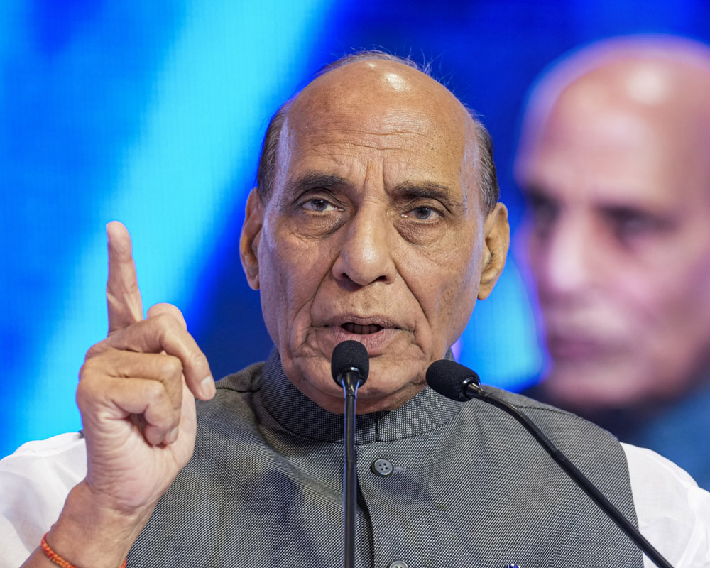 By being strong we can work for better world order: Defence Minister Rajnath Singh