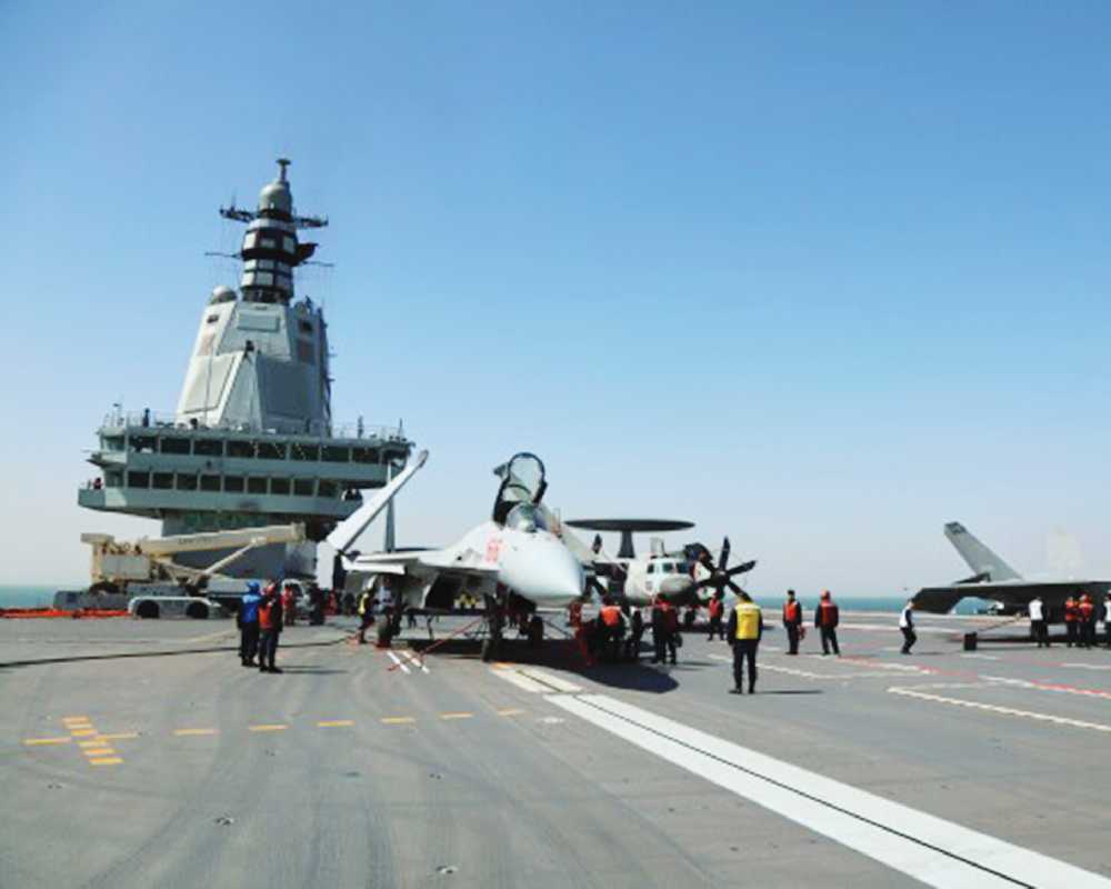 China commissions aircraft carrier Fujian for global power