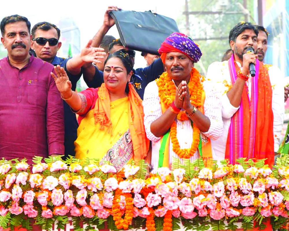 CM Rekha Gupta’s Bihar roadshow turns into massive power display