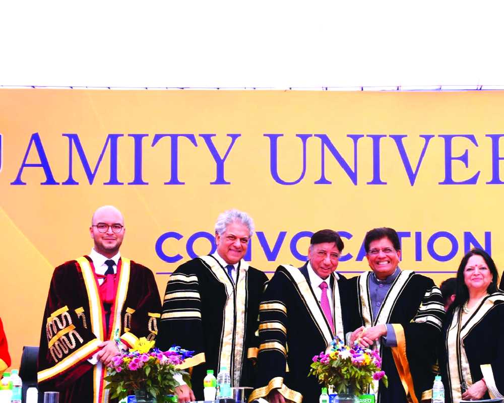 Commerce Minister address Amity University convocation