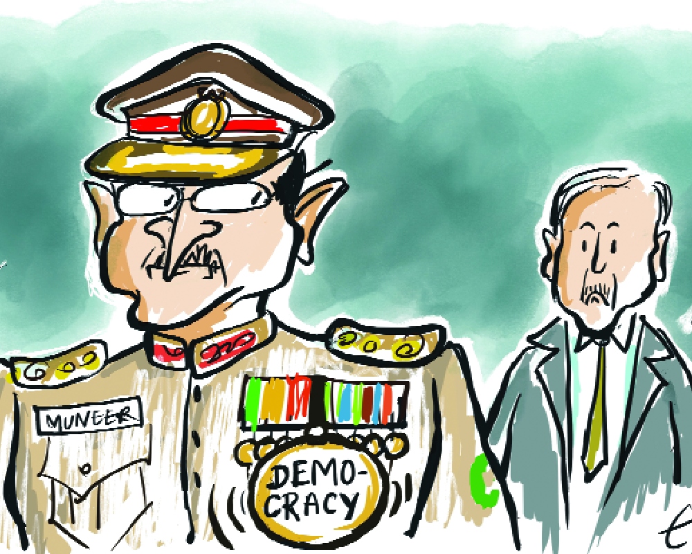 Constitutionalised coup d’état in Pakistan