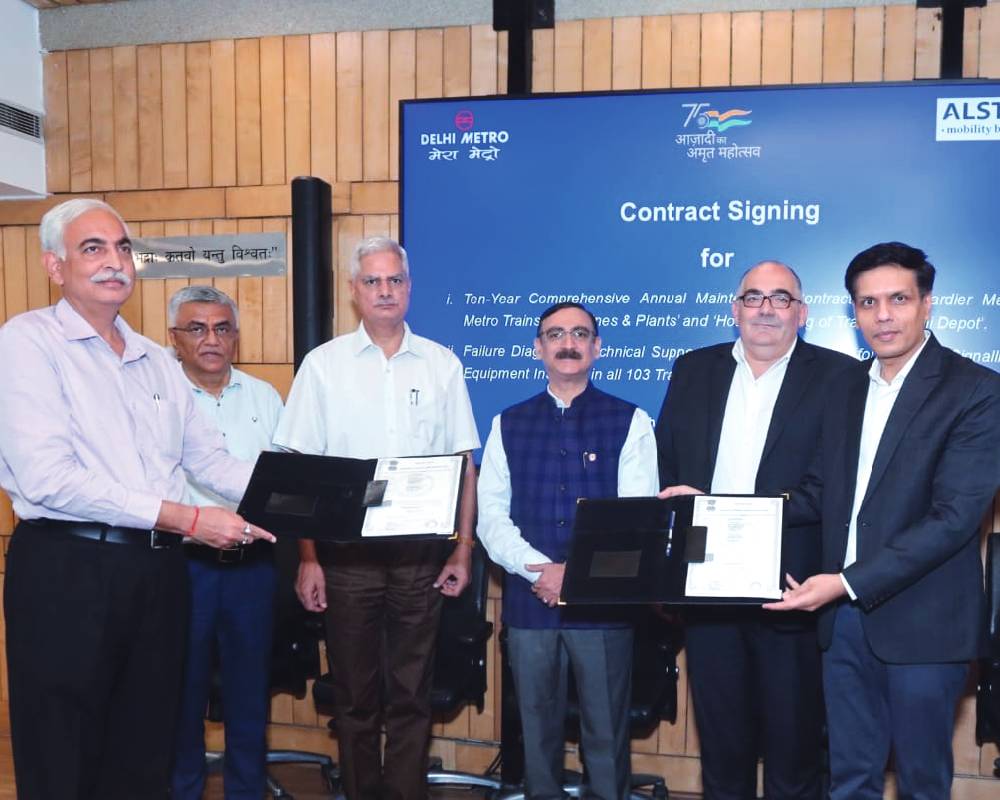 Delhi Metro signs six-year deal with Alstom to boost red, yellow line service