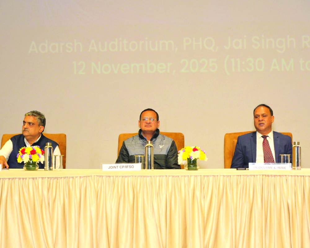 Delhi Police organises workshop Cyber–Samvaad for teachers