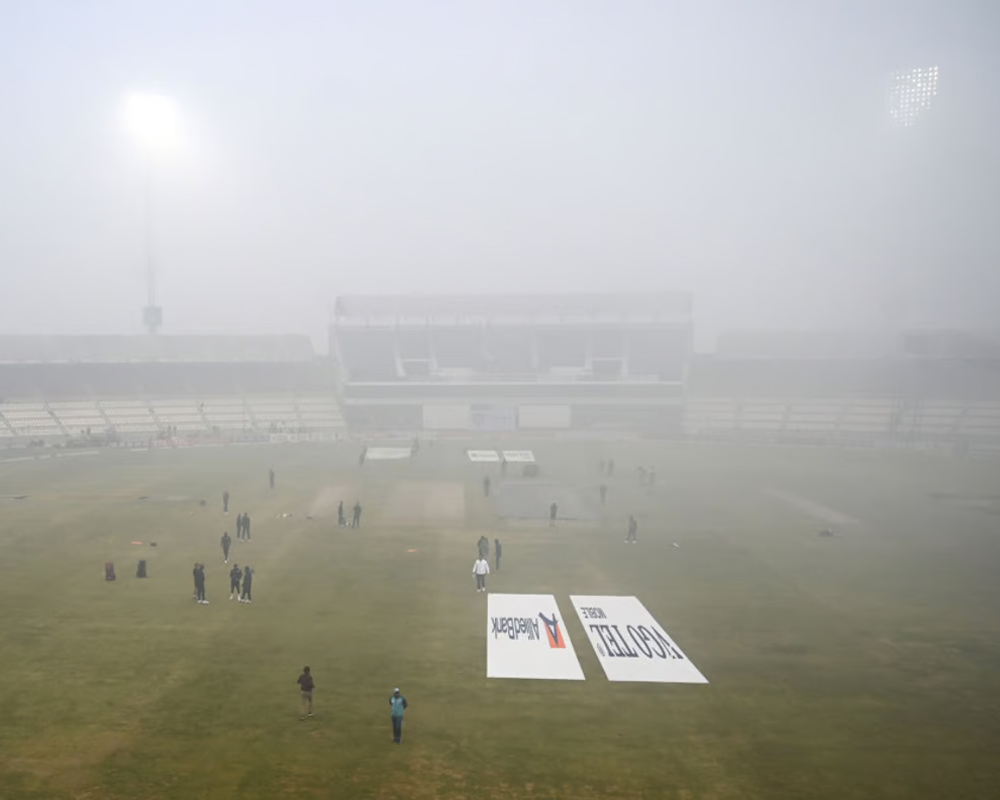 Fog delays start of Pakistan vs West Indies first test match