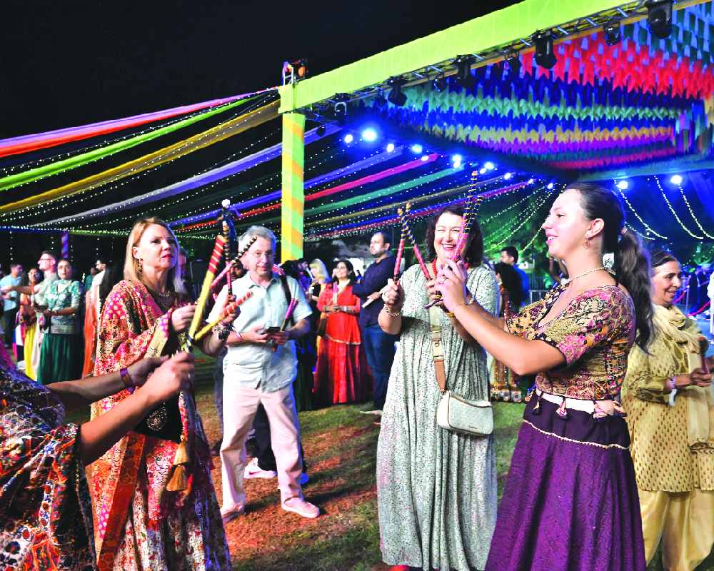 Garba Ki Shaam Delhi ke naam