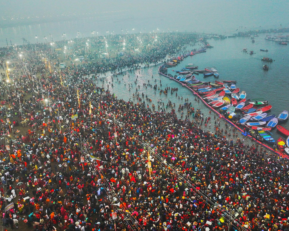 Govt estimates 45 Cr people will attend Maha Kumbh; managing crowd major challenge for police