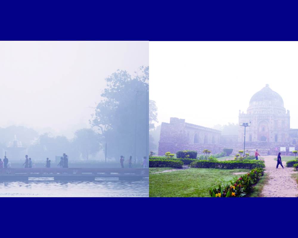 Haze blankets Delhi, air quality remains poor