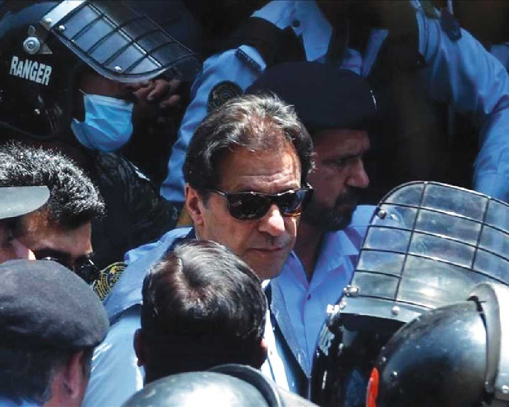 Imran interrogated about his social media account