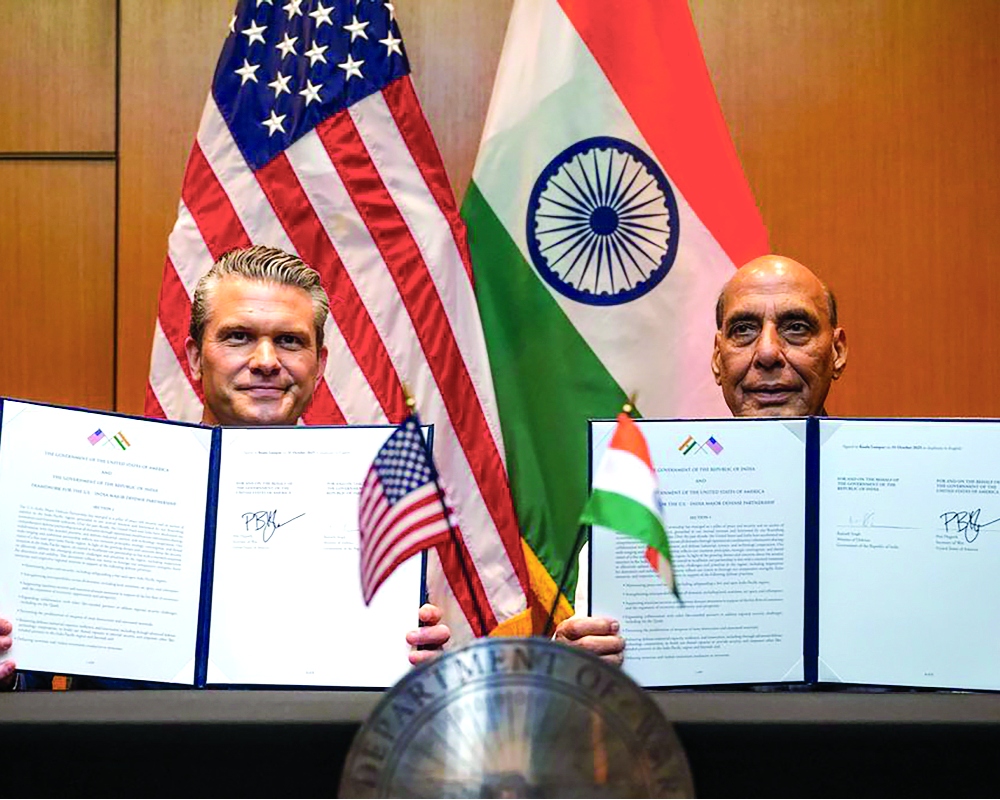 India, US renew defence ties framework