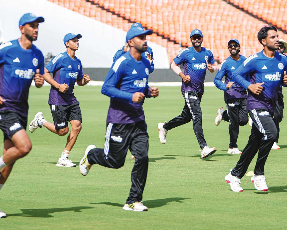 India begin West Indies Test practice