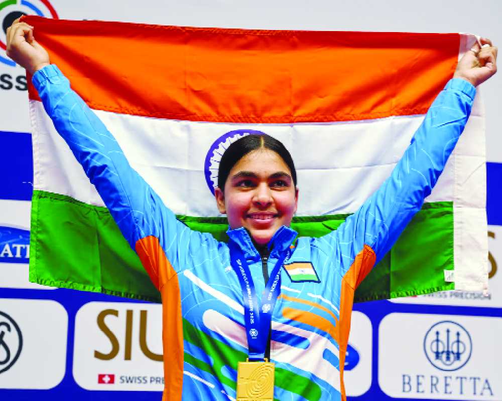 ISSF WC Final: Suruchi wins gold, Sainyam silver