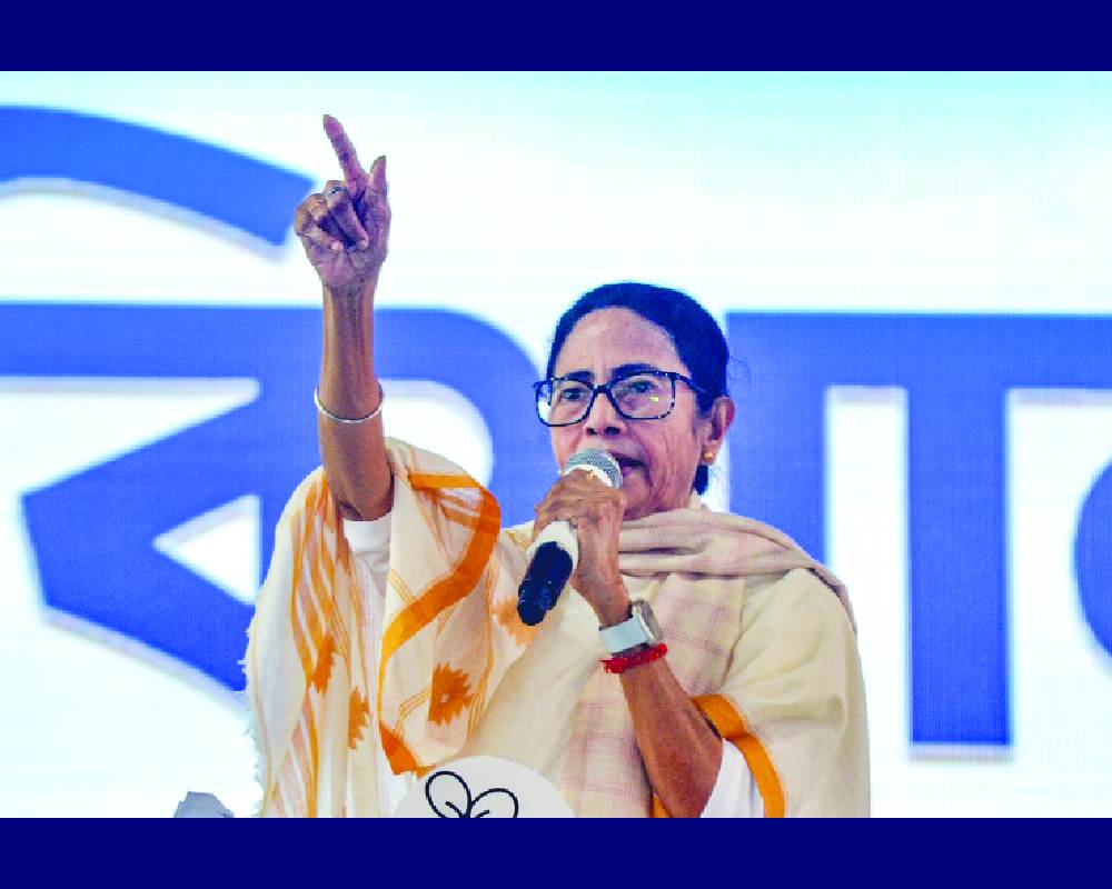 It will be disaster if BJP comes to power in Bengal: Mamata