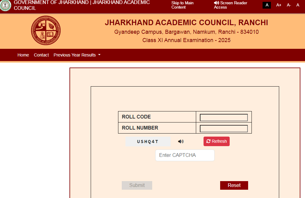 JAC 11th Result 2025 Declared: Check Jharkhand Board Results at jacresults.com