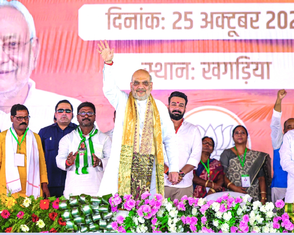 Jungle Raj or progress, voters to decide: Shah