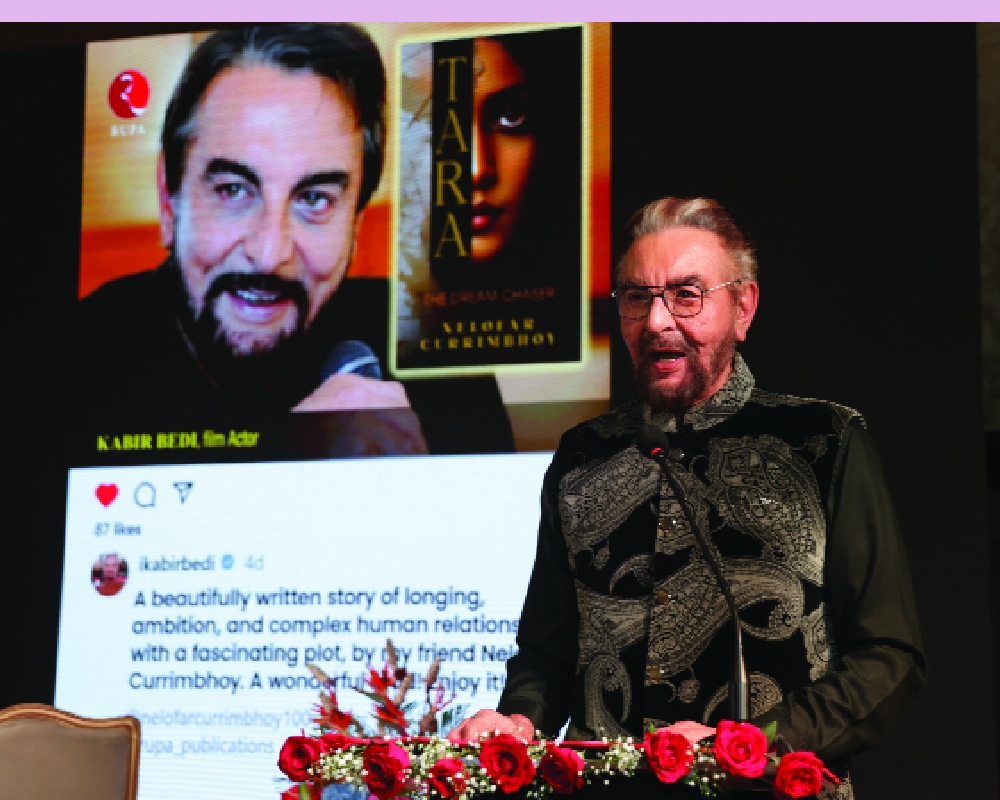 Kabir Bedi’s reading enchants the crowd