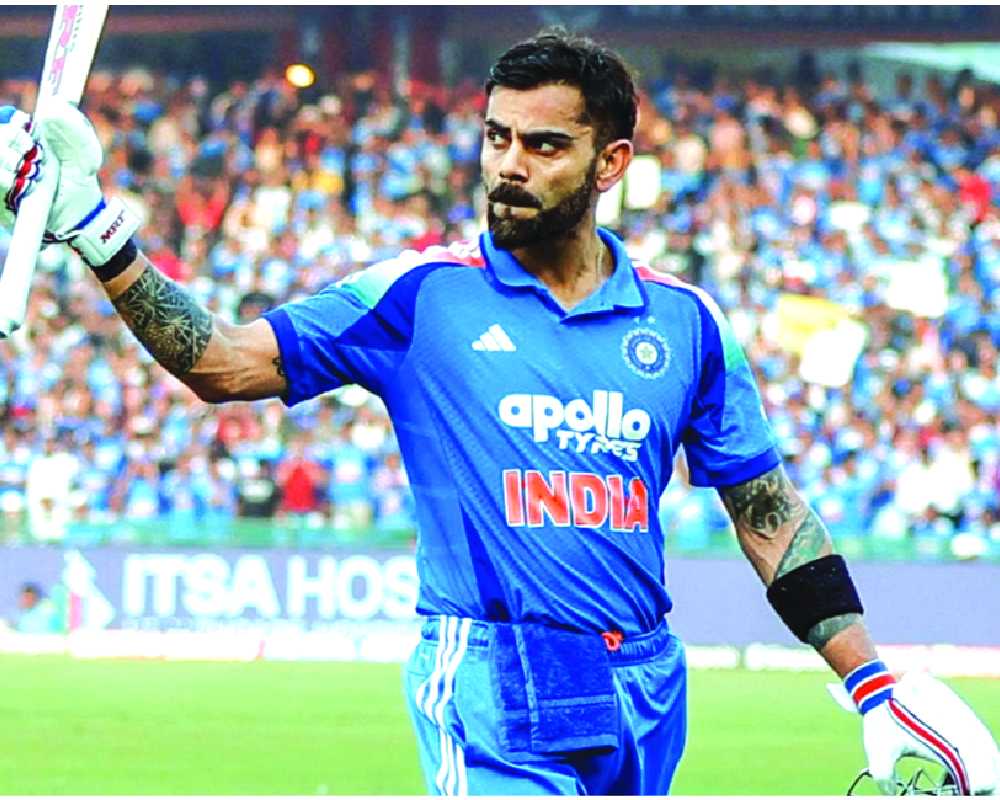 Kohli rises to No 2 in ICC ODI rankings