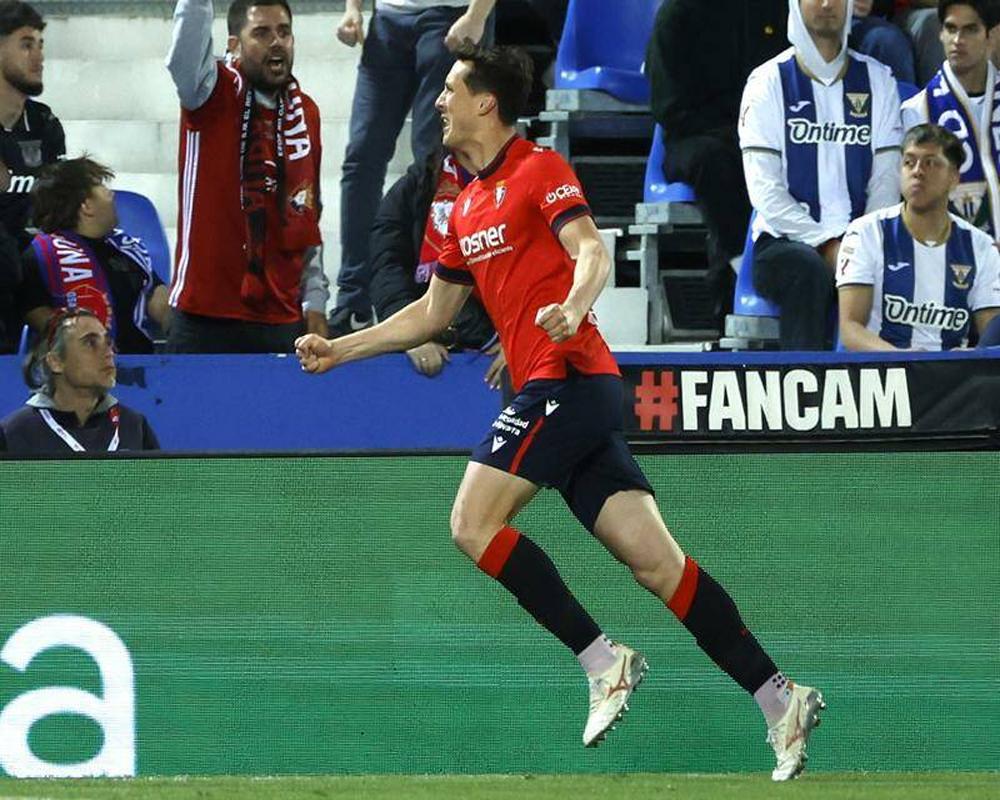 Late penalty rescues point for Leganes at home to Osasuna