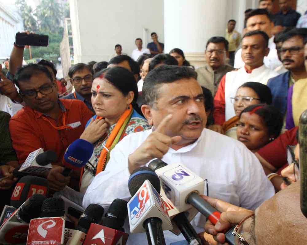 Leader of oppn among 4 BJP MLAs suspended from Bengal assembly budget session