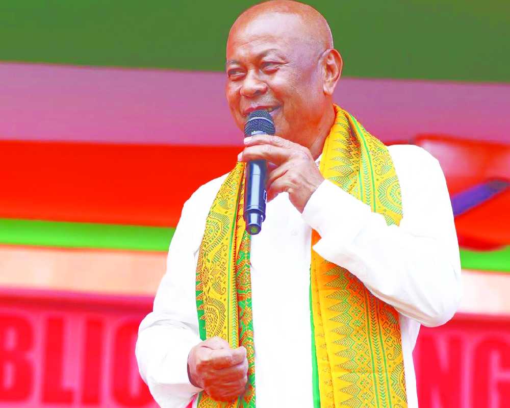 Leaders laud Hagrama Mohilary’s oath-taking as BTC chief