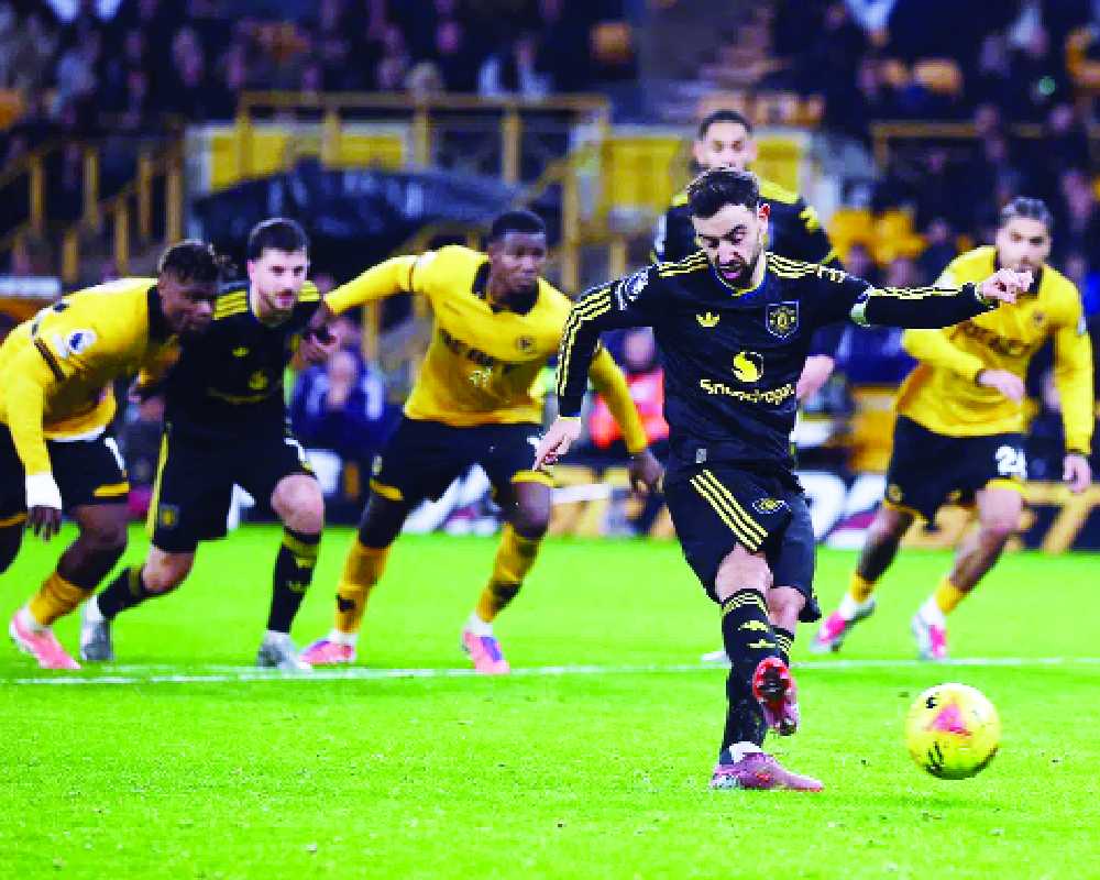 Manchester United beat Wolverhampton 4-1 in premier league