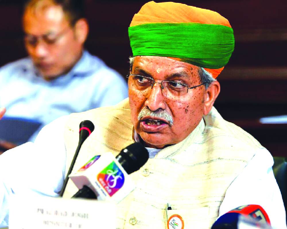 Meghwal hails Constitution framers for free legal aid