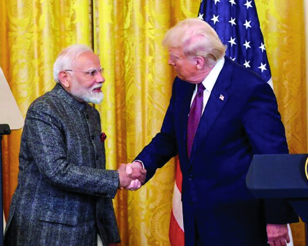 Modi, Trump call to reset trade ties