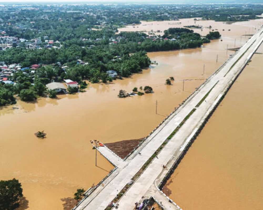 More rain falls in Taiwan after tropical depression