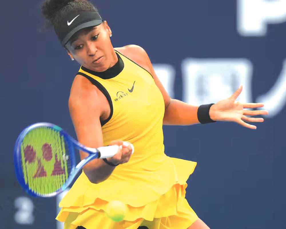 Naomi Osaka rallies to beat Leylah at Wuhan Open