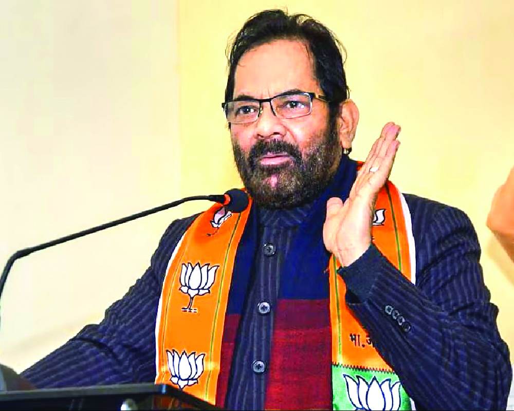 Naqvi slams Opposition for communalising voter list revision