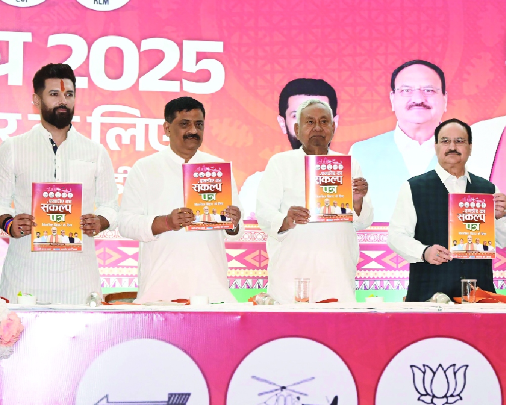 NDA bets on women, jobs, infra