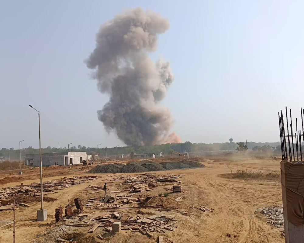 One killed in blast at ordnance factory in Bhandara; search ops on for 10 employees