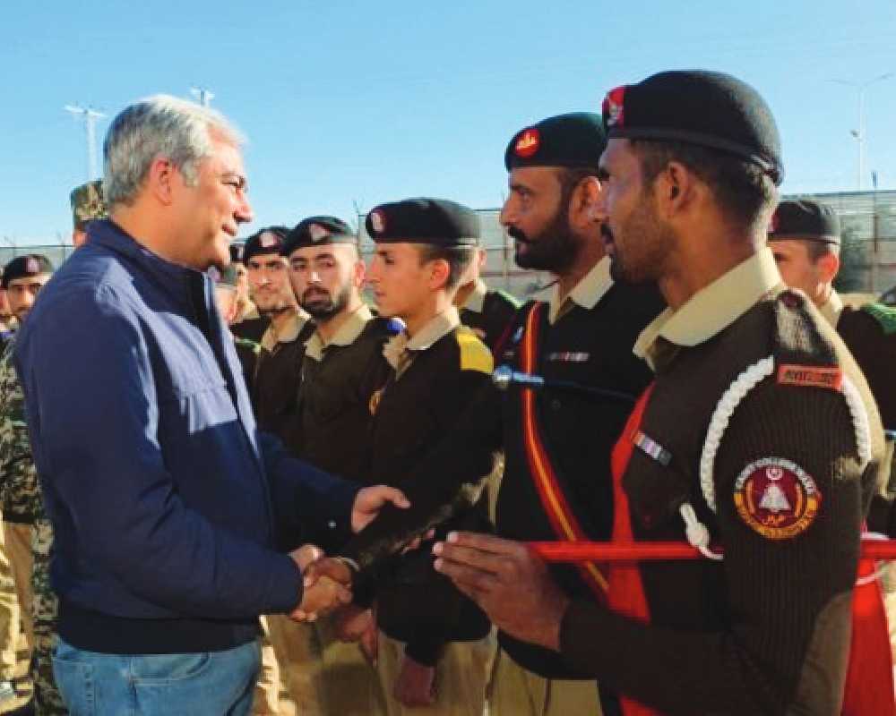 Pakistan interior minister visits Wana Cadet College
