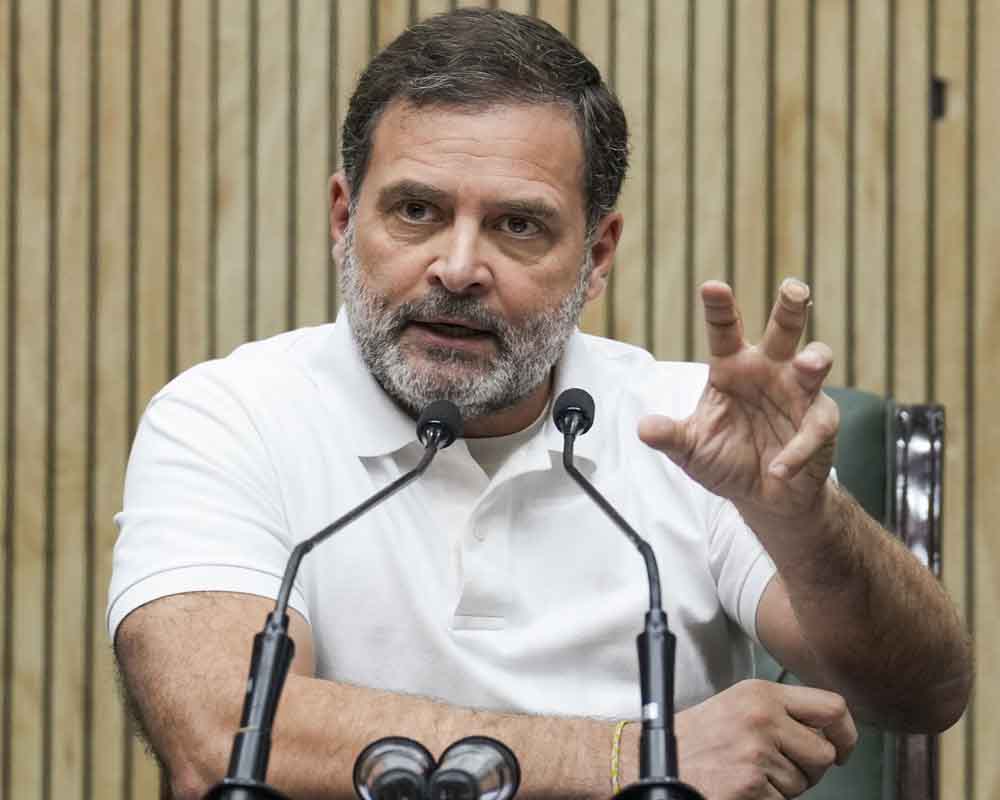 PM maintains silence in country, says 'personal matter' abroad: Rahul on Adani