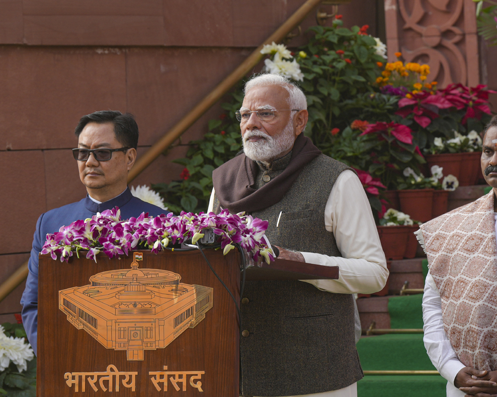 PM Modi hints at measures for women, poor, middle class