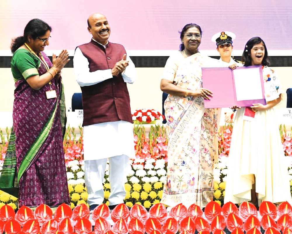 President awards for empowerment of persons with disabilities