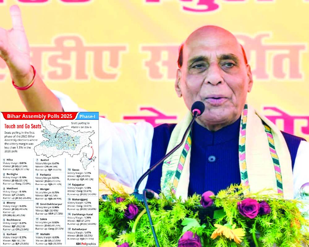 Rahul Gandhi trying to create anarchy, alleges Rajnath