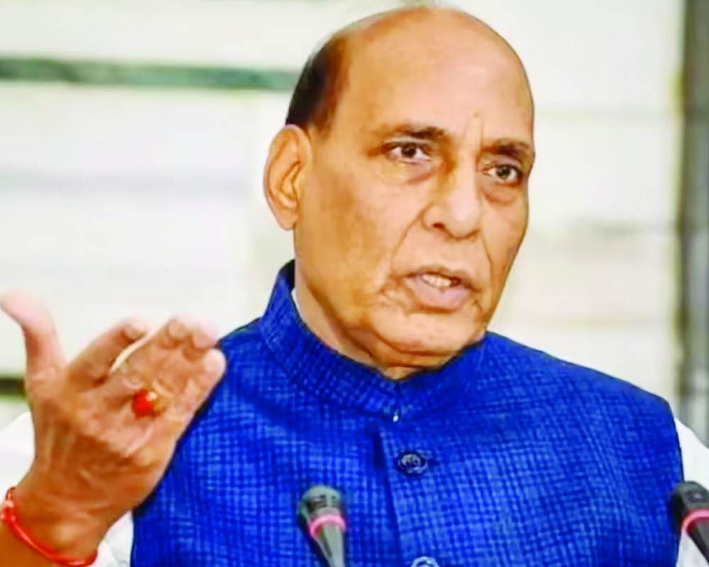 Revanth Reddy’s remark a political degradation: Rajnath